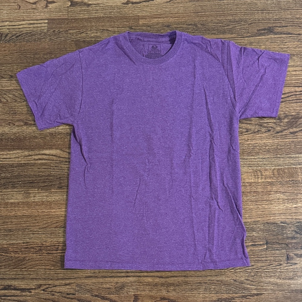 🌸 5/$25 Sale 🌸 Men’s Purple Thick Cotton Crewneck T-Shirt | NWOT